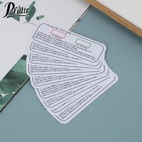 10Pcs High Quality Light Ultraviolet Sterilization Test Cards UVA UVC Test Cards Light Wavelength Indicator Cards