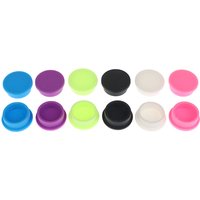 12Pcs Removable Caps for 3ml 5ml Insulin Bottles Glass Vials Leakproof Dustproof Lids Laboratory Scientific Sample Storage