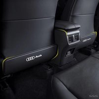 Car Seat Back Kick Mat Protector Anti-Dirty Cover Anti-Kick Pad For Audi A3 A4 A5 A6 A7 A8 Q3 Q5 Q7 RS S3 S4 S5 S7 Sline Sticker