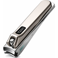 Premium Anti-Splash Nail Clipper Stainless Steel Fingernail Cutter with Nail Catcher High Precision Sharp Blade