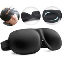3D Blindfold Eye Mask Without Nose Lunch Break Sleep Students Eye Cover Soft Eye Patch Breathable Skin-Friendly Eyepatch For Nap