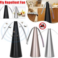 1/2PCS Fly Repellent Fan Pest Repellent Table Fan Battery/USB Powered Mosquito Bug Repeller Fan Pest Control Keep Flies Away