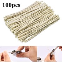 100pcs/Lot Copper Wire Cotton Core Wicks Fit For Zippo Zorro Petrol Oil Lighter Universal Repair Replacement Upgrade Accessories