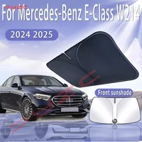 For Mercedes-Benz E-Class W214 2024 2025 MK6 Front Windshield Sunshade Heat Insulation Summer Foldable Car Sun Visor Accessories
