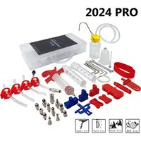 AliExpress Other 2024 Pro Bicycle Hydraulic Disc Brake Oil Bleed Kit For SHIMANO,SRAM,Avid,Series MTB Road Bike Brake Repair Tools