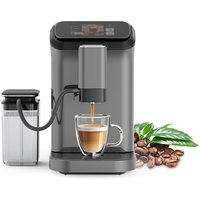 Mcilpoog WS-D5 Automatic Coffee Machine - Smart Wi-Fi , 12 Coffee Varieties, Touchscreen & Built-In Frother/1.5L Tank for Home