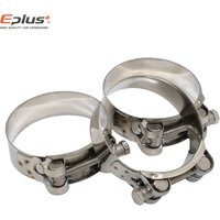 304 Stainless Steel T Bolt Style Strength High Fastener Clamp Pipe Clip Hardware Accessories Fastener