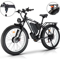 AliExpress NONE PHILODO H8 Electric Bike 2000W 48V23AH Adult Electric Bike Hydraulic Brake 26*4.0 inch Fat Tire Suitable For All-terrain E-bike