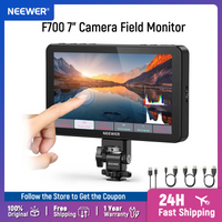 NEEWER F700 7" Camera Field Monitor, 4K HDMI Loop in/Out with Peak Focus DSLR Video Assist HDR Waveform, Cold Shoe Mount