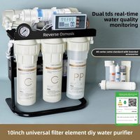 RO reverse osmosis water purifier household high-flow kitchen tap water filter DIY assembly of filter cartridges water purifier