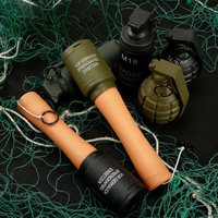 Role Play Prop CS Outdoor Battle Game Toy Hand Grenade, Explodable Simulated Grenade, Prank Military Model, Boys' Series