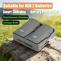 For DJI NEO 2 Two-way Charging Hub Drone Battery Charger Butler Power Bank Charging 2 Batteries for DJI NEO 2 Drone Accessory
