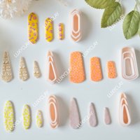 3pcs/set Geometric Long Oval Long Raindrop Polymer Clay Earring Cutters, Diamond, Rounded Hexagon, Tall Ladder-shaped Clay Molds