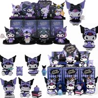 Sanrio Blind Box Cartoon Kuromi Doll Lucky Divination Anime Series Action Figure Model Dolls Child Toys Desktop Birthday Gifts