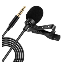 MC01 3M Wired USB Condenser Computer Recording 3.5MM Microphone Type-C Mobile Phone Camera Interview Live Broadcast Collar Clip