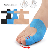 1/10Pcs Bunion Corrector & Pain Relief Kinesiology Athletic Tape For Bunions Turf Toe Big Toe Spacer Separator Straightener Tape