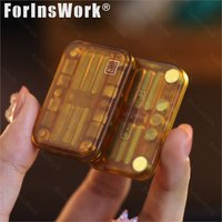 GAO Studio PC Magnetic Cube Unlimited Push Slider Fidget ToyInfinite Bit Magnetic Push Paragraph Dump Decompression Toys