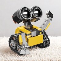 MOC classic movie mini robot building block model DIY brick package creative assembly toy children's intellectual game gift