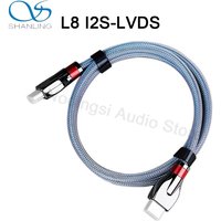 SHANLING L8 I2S-LVDS Digital Interconnect Audio Cable 100cm High-purity Oxygen-free Copper I2S Wire for Player/Headphone AMP/DAC