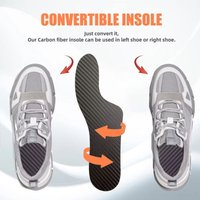 1 Pair Extension Orthotic Insert Morton's Toe Orthotic Rigid Support Lightweight Toe Plate Firm Pain Relief Carbon Fiber Insole