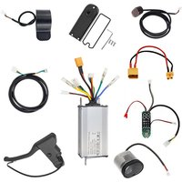 Zestaw kontrolera silnika bezszczotkowego YFS-Z1 36V 500W z wyświetlaczem, manetką i dużym światłem tylnym, odpowiedni do hulajnogi elektrycznej 10-calowej.
