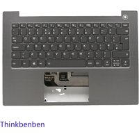 UK English Mineral Gray Keyboard Upper Case Palmrest Shell Cover For Lenovo ThinkBook 14 14IML 14IIL 5CB0W44371