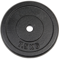 Custom Logo 2.5KG 5KG 10KG 15KG 20KG Weight Plates Rubber Coated Barbell Plate Discs Cast Iron Three Grip Weight Platepromote sa