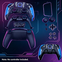 DIY Casing for PS5 Controller Shell Complete Set with Touchpad Replacement for BDM-010/020/030/040/050