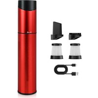 Cordless Laptop Vacuum Cleaner Portable USB Rechargeable Car Vacuum Mini & Cool Model-X(Aluminum Alloy)