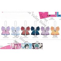 Genuine Alien Stage Anime Till Sua Ivan Mizi Hyuna Luka Cosplay Cartoon Bowknot Pendant Keychain Keyring Key Chain Adorn Gift