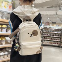 2024 New Cute Dog Backpack Fashion Girls Large Capacity Knapsack Kawaii Cartoon Dogs Travel Bag Casual Student School Bookbag