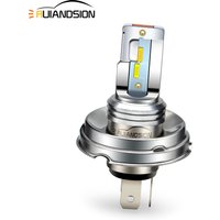 RUIANDSION P45T 1860 4SMD Led Bulb 10V 24V 12V 30V Car Fog Light 13.56W Motorbike Auto Motorcycle Headlight White&Yellow 1800Lm