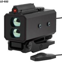LE-032 Range Finder 1200M IP65 With Auxiliary Red Laser Waterproof Outdoor Realtime Tactical Mini Laser Rangefinder For Hunting