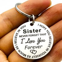 sister gifts Best Friend Gift Keychain Soul Sister Besties Soulmate Bff Gifts Friendship Jewelry