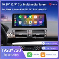 Wireless CarPlay Android Auto Car Multimedia Screen For BMW 1 Series E81 E82 E87 E88 CCC CIC System Touch Display Car Radio image 4