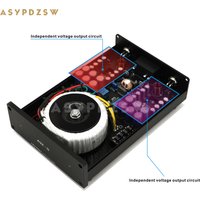 A32-II 50W+50W HIFI Ultra-low noise Linear power supply DC 5V/9V/12V/15V/18V/19V/24V LPS