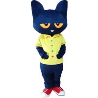 Pudsey Bear Mascot Costume Adult Christmas Fancy Dress Animal Cartoon Carnival Costume for Halloween Party Event Cosplay