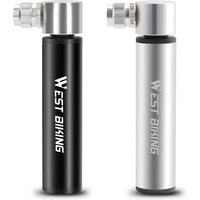 AliExpress West Biking WEST BIKING Mini Bike Pump 120PSI Portable Hand Pump For Schrader/Presta Valve MTB Road Bicycle Tire Inflator Bike Accessories