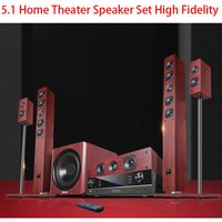 900W Home High-power 5.1 Home Theater Speaker Set High-fidelity HiFi Fever Floor Audio Combination Amplifier Speaker
