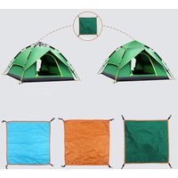 Outdoor Camping Survival Sun Shelter Shade Rainproof Awning Coating Waterproof Beach Tent Head Cloth Cover Ultralight Tarp