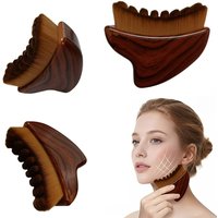 1PC Facial Massage Brush, Angled Handle Soft Bristles, Gentle Manual Scrubber for Daily Skincare, Smooth Contouring Tool