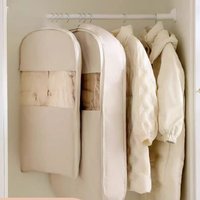 Visible Compression Hanging Bag for down Jacket Dust Cover Clothes Storage Hanging Bag Wardrobe Organizer Clothes Storage Bag