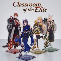 Classroom Of The Elite Hyakki Yagyo Ver 15CM Double Sided Acrylic Stand Keychain 2026 New Anime Stand Kiyotaka Suzune Fans Gift