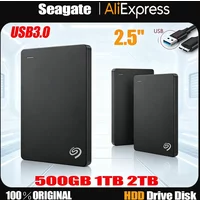 For Seagate External Hard Disk 500GB 1TB 2TB Storage Backup +Ultra-Thin USB 3.0 HDD 2.5 "Portable