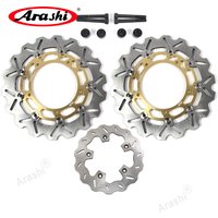 Arashi Oversize CNC Front Rear Brake Disc Rotors Set For YAMAHA XP T-MAX TECH MAX ABS 560 2020 2021 TMAX SX ABS 530 2017-2019