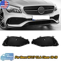 Kratka przedniego światła przeciwmgielnego pasująca do Mercedes W117 CLA180 CLA200 CLA250 CLA45 2016 2017 2018 2019 Sportowa kratka zderzaka przedniego na światła przeciwmgielne