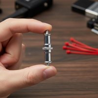 2026NEW Double Head Screw Adapter Stainless Steel, 2kg Max Load for Camera Tripod Photography Mounting, 1/4 3/8 Thread Converter