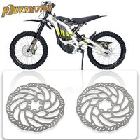 Ebike Front Rear Brake Disc Rotors For Surron Light Bee X Motocross Enduro Dirt Pit Bike Tuning Part For Surron Electric Bike