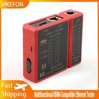 HDMI-Compatible Tester RJ45 Network Cable Tester port test,Ethernet Tester Checker LAN Cable Detector Digital Cable Tester