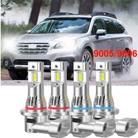 9005 HB3 9006 HB4 LED CANBUS Headlight Bulbs Lights with Fan Super Brightness 12000LM 3570 CSP Internal Drive Auto Light 6000K
